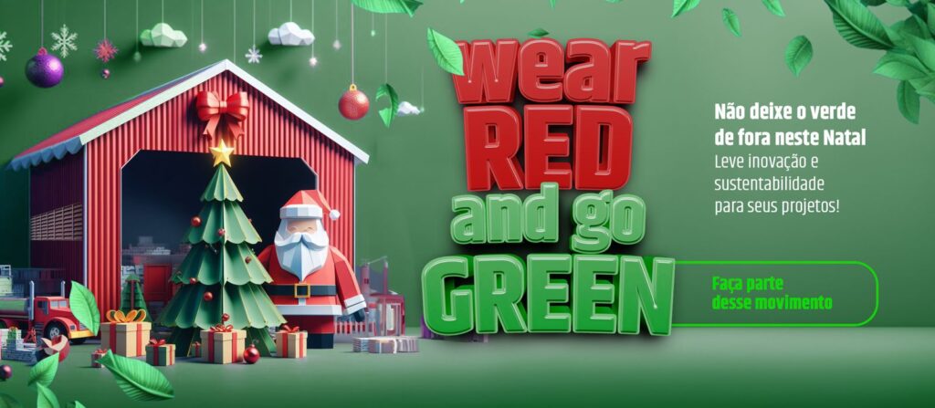 Natal Sustentável Grupo MB: Wear Red and Go Green!