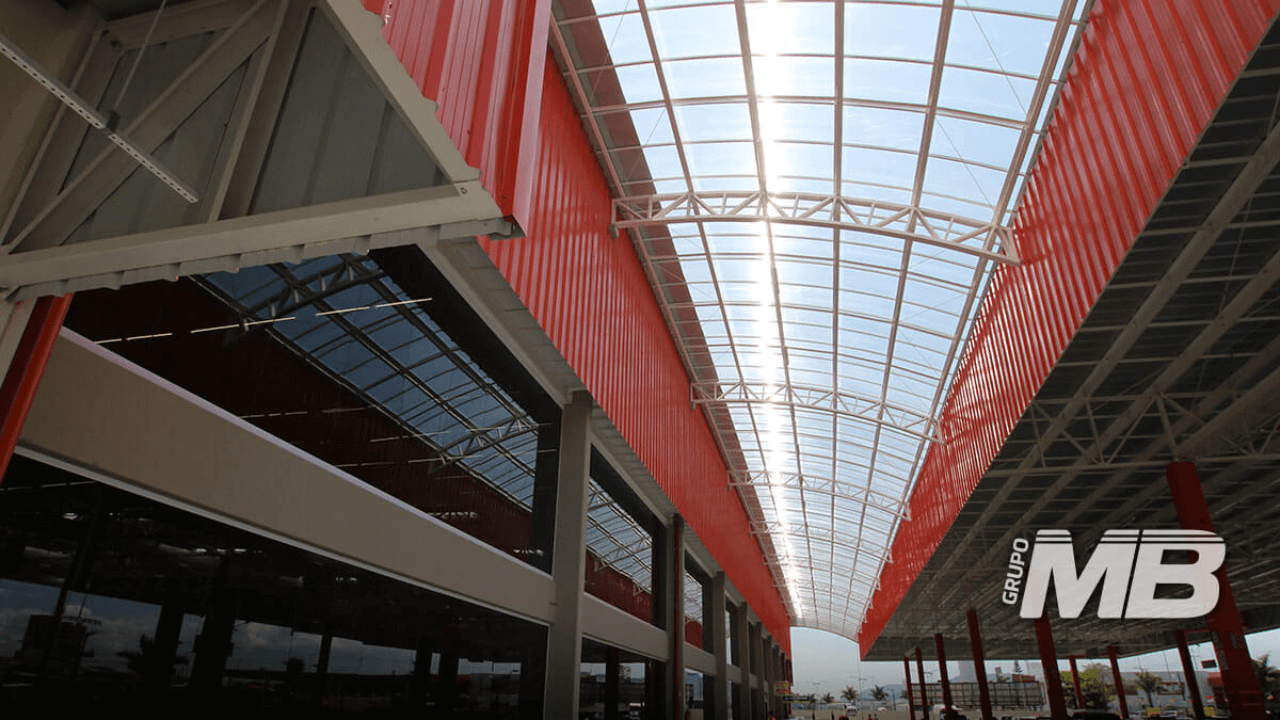 iluminação e ventilacao para a industria