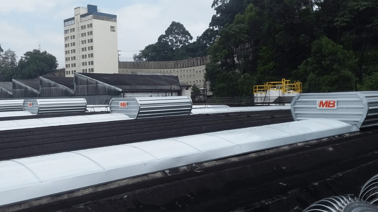 manutenção de telhados industriais