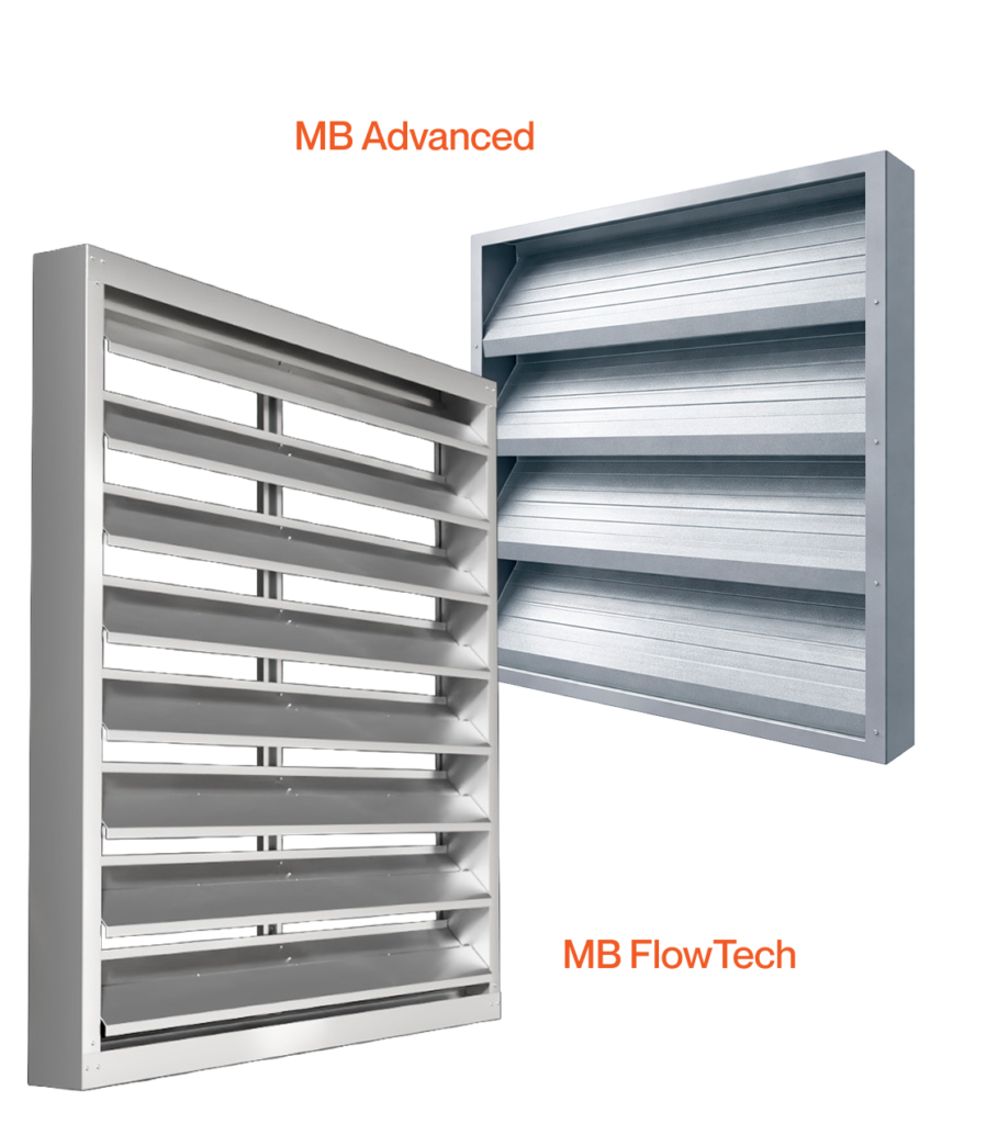 Venezianas industriais MB Advanced e MB FlowTech